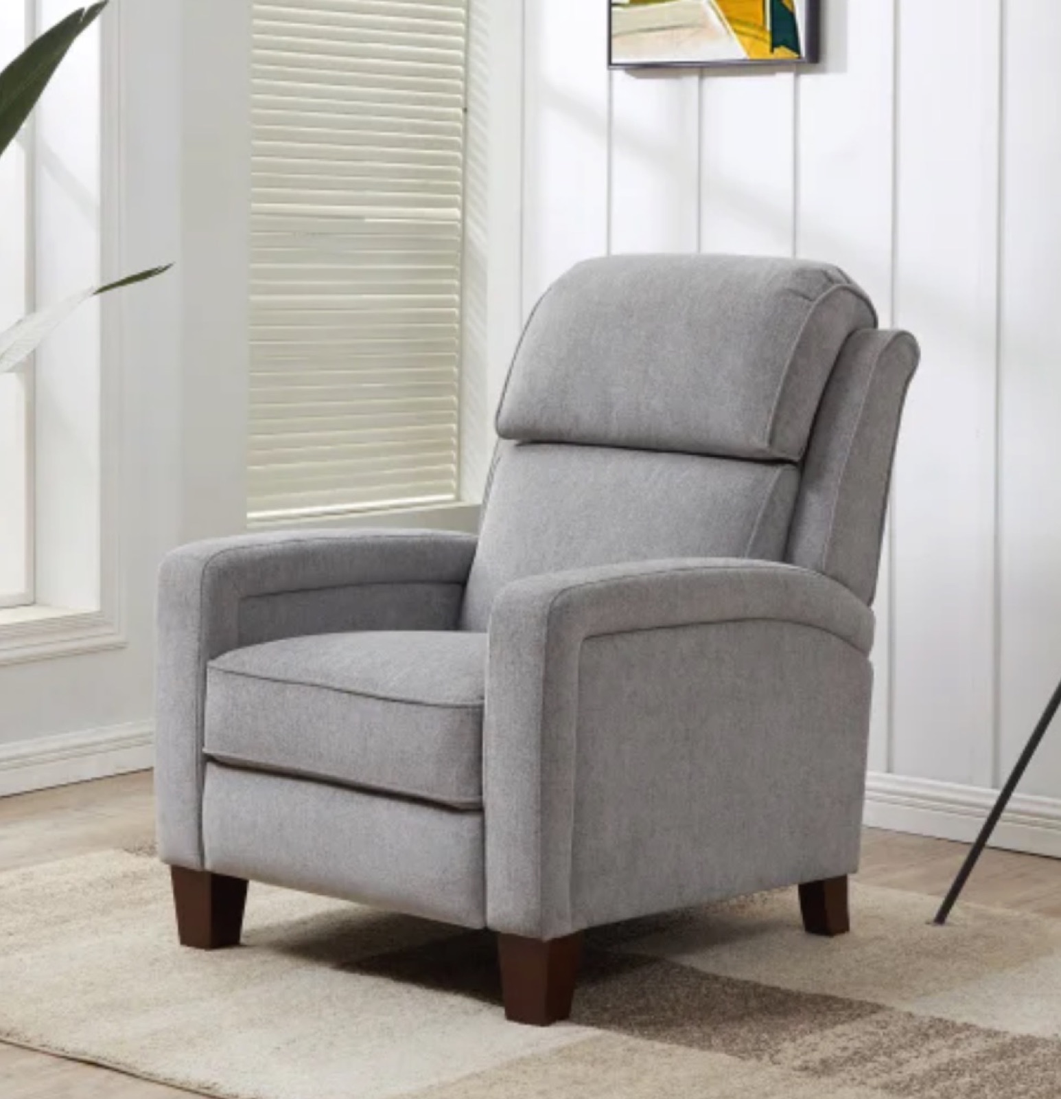 Wessen Fabric Pushback Recliner